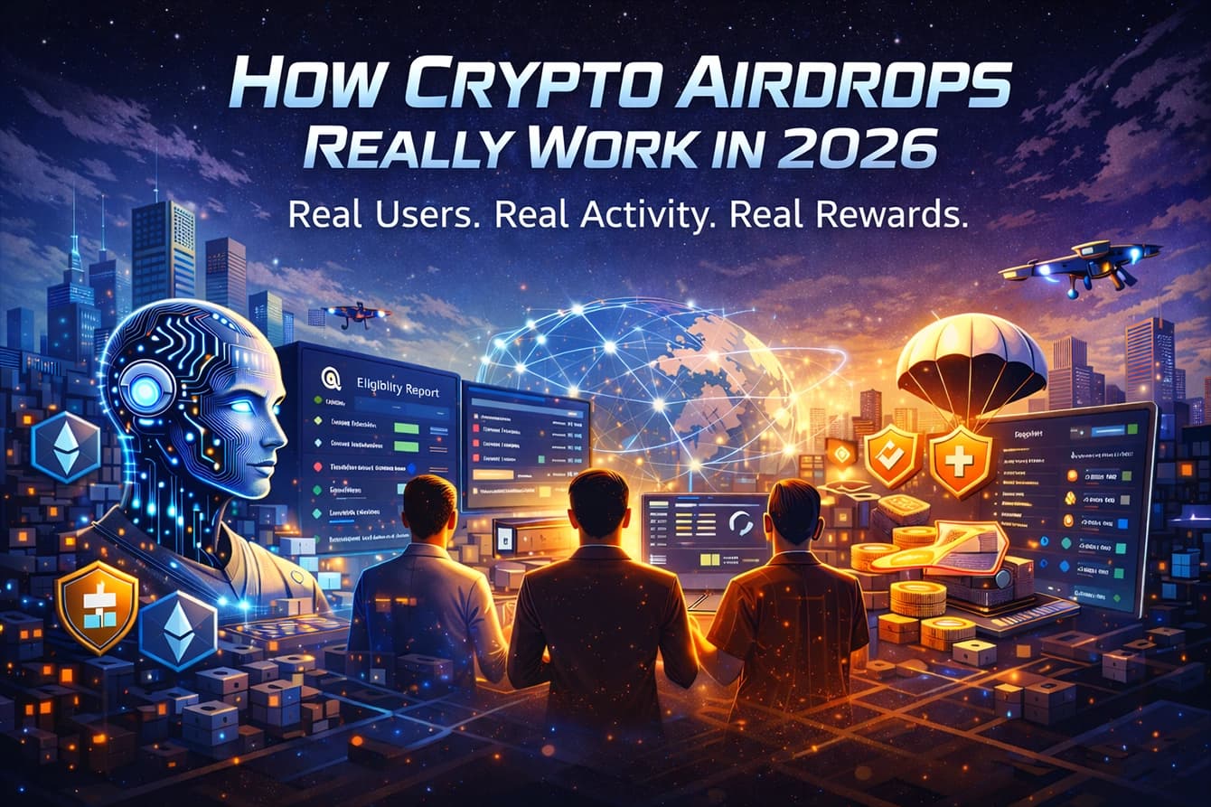 How Crypto Airdrops Really Work in 2026 (And How to Qualify)