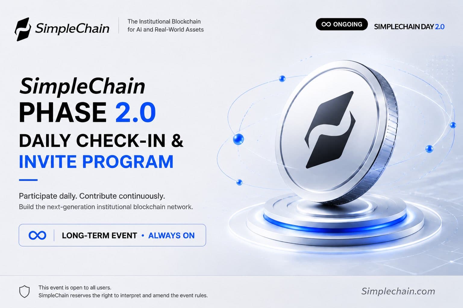 Simplechain 2.0 overview