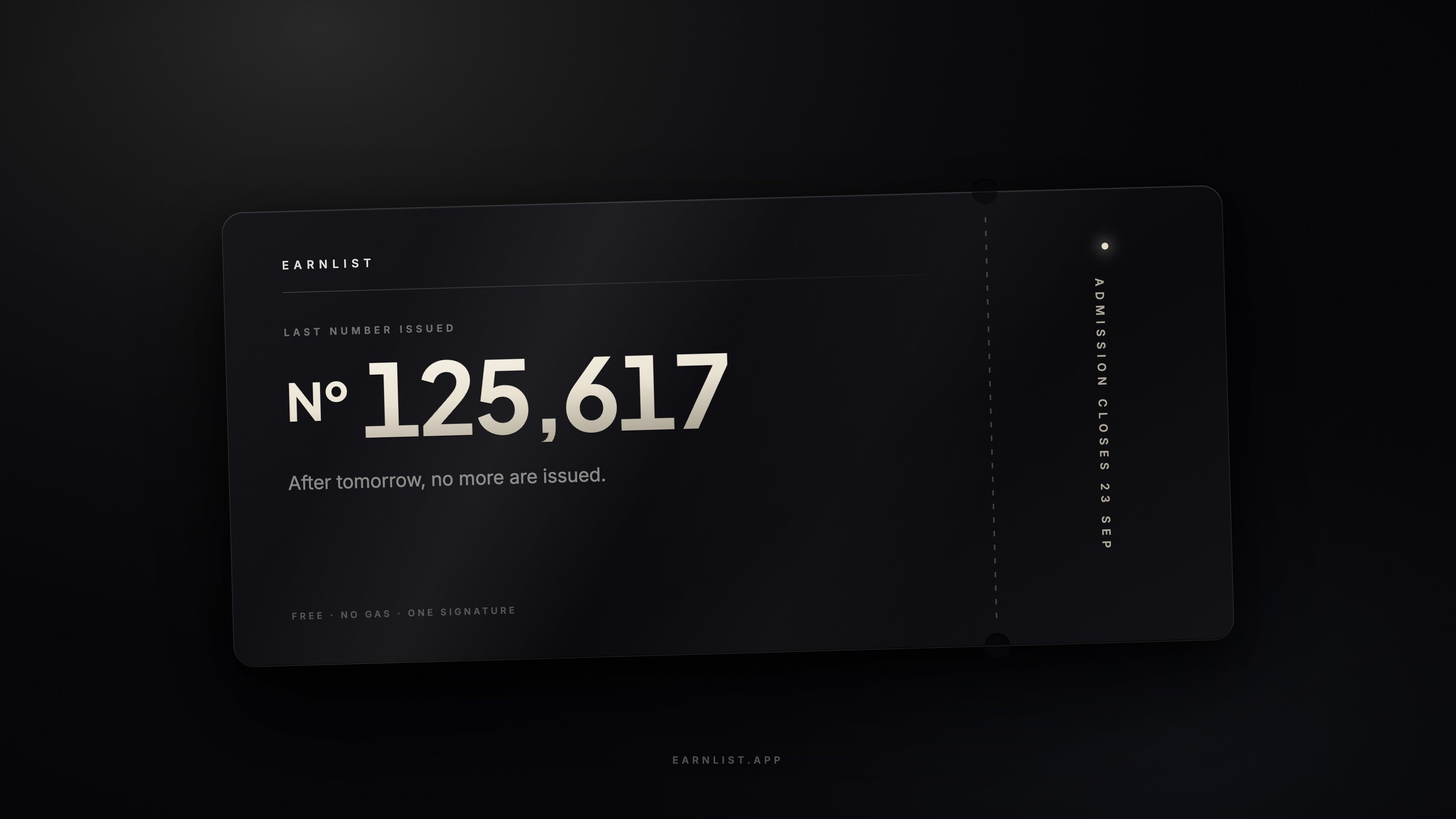 EarnList overview